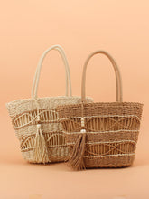 Commuter Bag Straw Weave Shoulder
