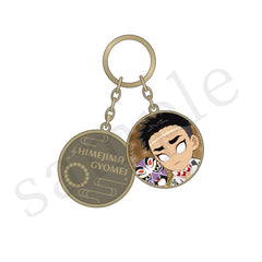 Colgante de metal epoxi de la versión Q del anime