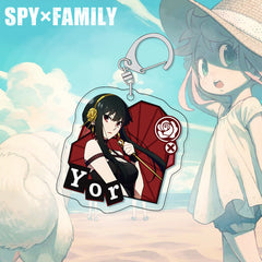 Lindo llavero acrílico familiar*Serie 6