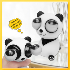 Pop-eyed Panda Decompress Toy
