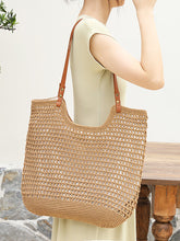 Summer Vintage Knitted Large Capacity Shoulder Bag