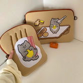 Bolsa para iPad y portátil Toast Cat