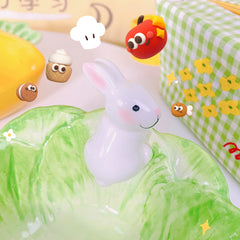 Kawaii Bunny Cabbage Bowl