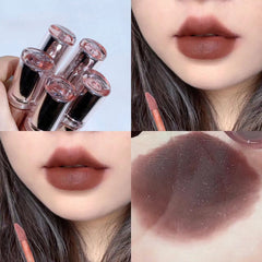 Brillo labial de niña con forma de corazón lindo