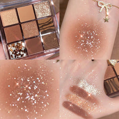 9 Colors Shine Eyeshadow Palette