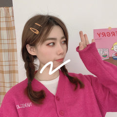 Pinzas para el cabello lindas y sencillas