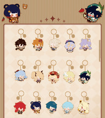 Colgante de personajes de la versión Q de Impact