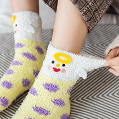 Bodensocken mit Tierpersönlichkeit