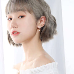 Pendientes de borlas con estrellas y corazones kawaii