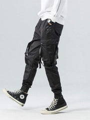 "Tie Cloth" Beam Feet Pants