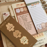 Tongzi Niedliche Tier-Checkliste