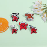 Coffee Cup English Pins