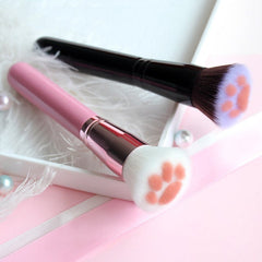 Kawaii Katzenpfoten-Make-up-Pinsel