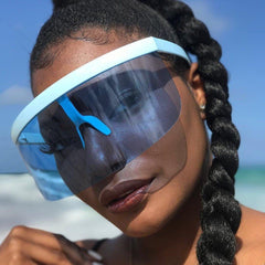 Fashion Anti-UV One Oversized Glasses
