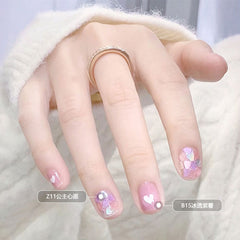 Esmalte de uñas con forma de diamante pequeño