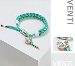 Pulsera trenzada con personaje de impacto