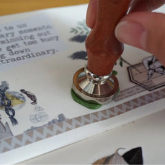 Sellos de lacre de la serie Naturaleza