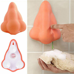 Nose Bathroom Shower Soap Dispenser