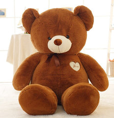 100-200cm America Giant Teddy Bear Plush Toys Soft Teddy Bear Outer Skin Coat Popular Birthday&Valentine's Gifts Girls Kid's Toy