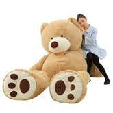 Oso de peluche gigante de 100 a 260 cm de piel americana.