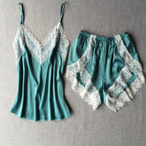 Silk Loungewear Cami Sets