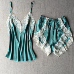 Silk Loungewear Cami Sets