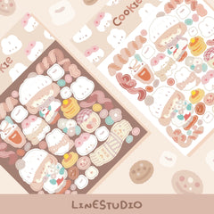Cute Cookie Sticker