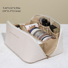 Bolsa de almacenamiento de cosméticos portátil y sencilla