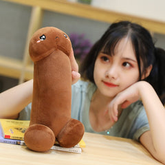 110cm Penis Plush Toy Simulation Boy Dick Plushie Real-life Penis Plush Hug Pillow Stuffed Sexy Interesting Gifts For Girlfriend