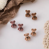 Cute Bow Bear Earring