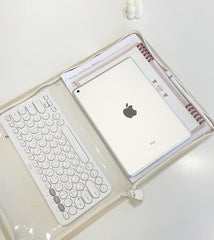 Transparent Pvc Ipad Laptop Bag