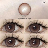 Lentes de contacto Glamour Glitter Series de 14,2 mm