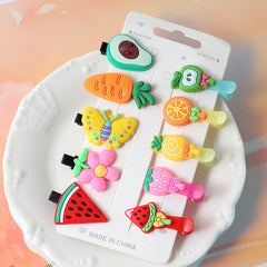 Juego de 10 pinzas para el pelo para niña, accesorios para el cabello