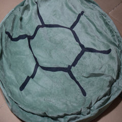Peluche de tortuga de 150 cm, tamaño enorme, semiacabada, funda de ropa de tortuga grande, cojín para dormir, regalo para juego de cosplay