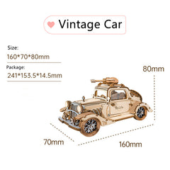 3D-Holzpuzzle „Classic Series Assembly“