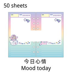 6-Loch-A6-Bentoy-Papiernachfüllung