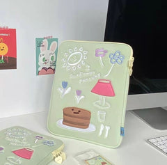 Bolsa para iPad y portátil con diseño de pastel de amor