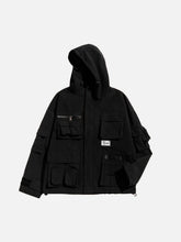 Multiple Velcro Pockets Jacket