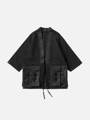 Cyberpunk Patchwork Cardigan Jacket