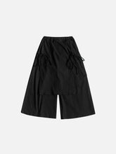 Dark Irregular Harem Pants