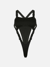 Irregular Cutout Button Sexy Jumpsuit