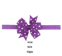 1 pieza de diademas con lazos para el cabello para niñas pequeñas