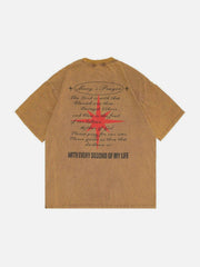 Letter Graphic Oversized Tee