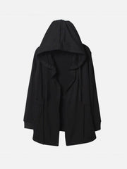Dark Cloak Cape Oversize Wizard Coat