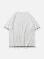 Splash Ink Letters Graphic Tee