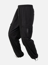 Multi Pockets Drawstring Cargo Pants