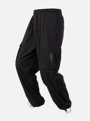 Multi Pockets Drawstring Cargo Pants