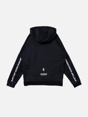 Function Side Zipper Turtleneck Hoodies