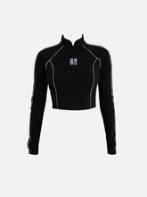 Cyberpunk Reflective Embroidery Long Sleeve T Shirt