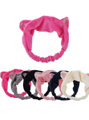 1 diadema con orejas de gato, accesorio para el cabello para mujer.